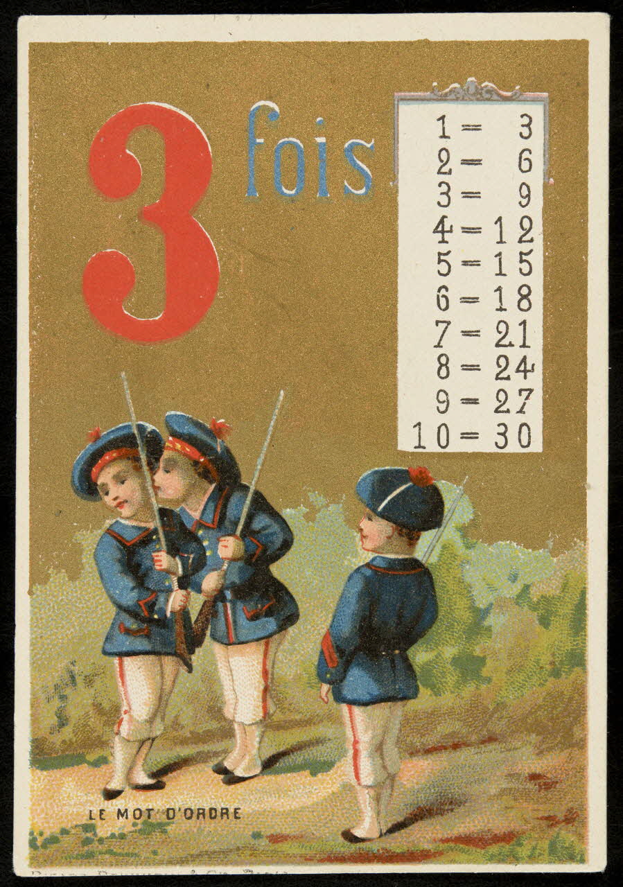 carte réclame chromo 1974.50.1003 Photo Mucem