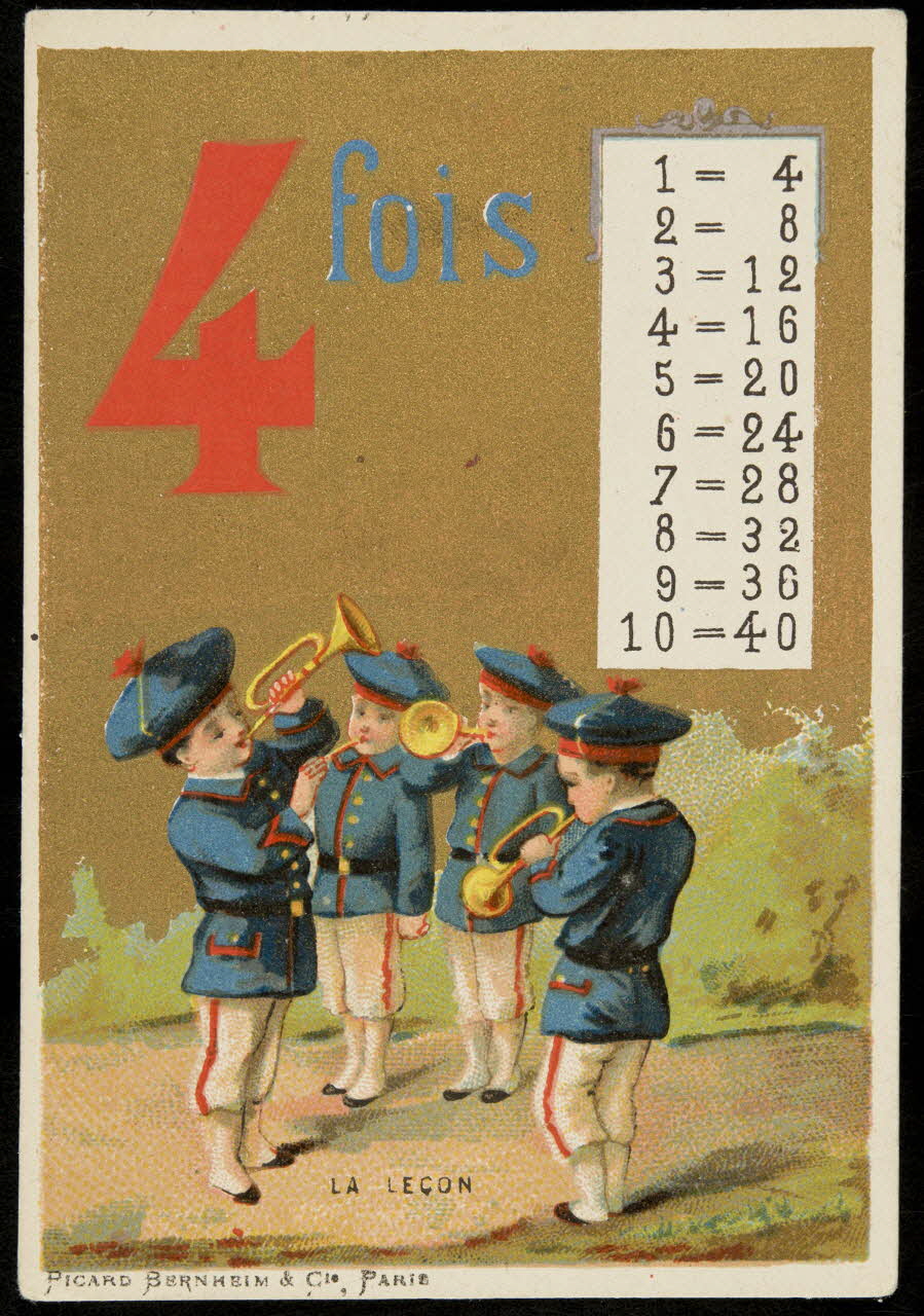 carte réclame chromo 1974.50.1004 Photo Mucem