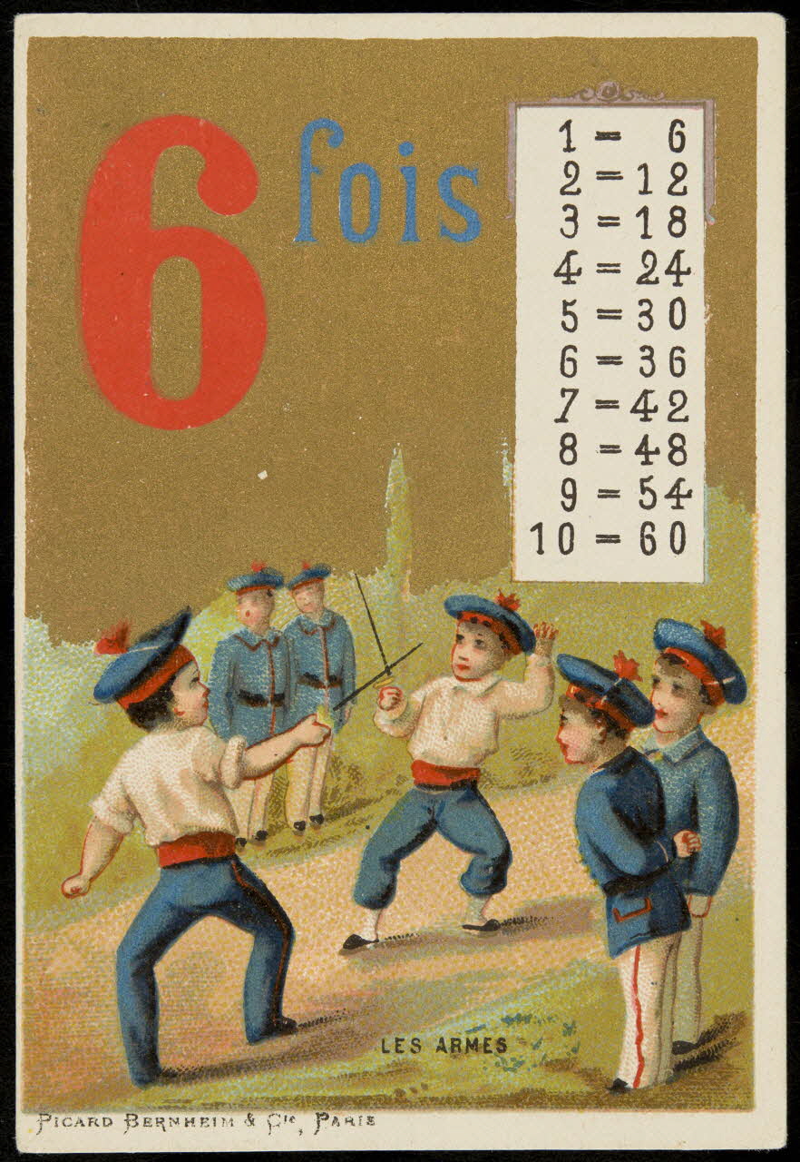 carte réclame chromo 1974.50.1006 Photo Mucem