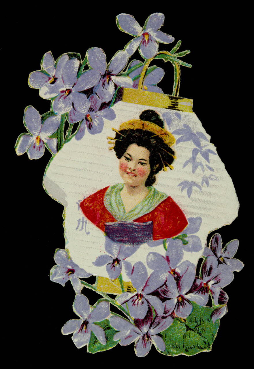 estampe Lampion chinois 1974.50.1020 Photo Mucem