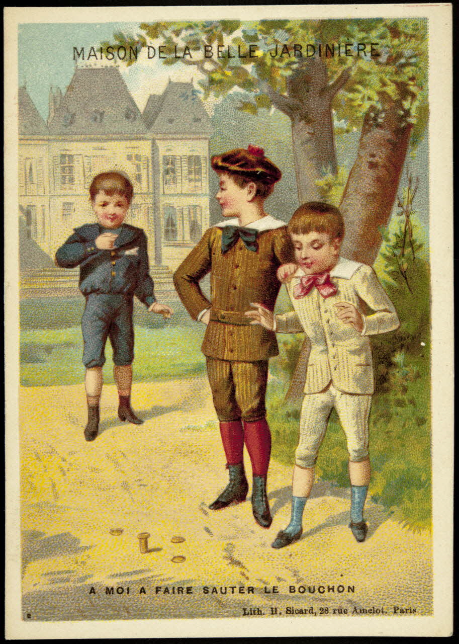 carte réclame A MOI A FAIRE SAUTER LE BOUCHON 1974.50.16 Photo Mucem