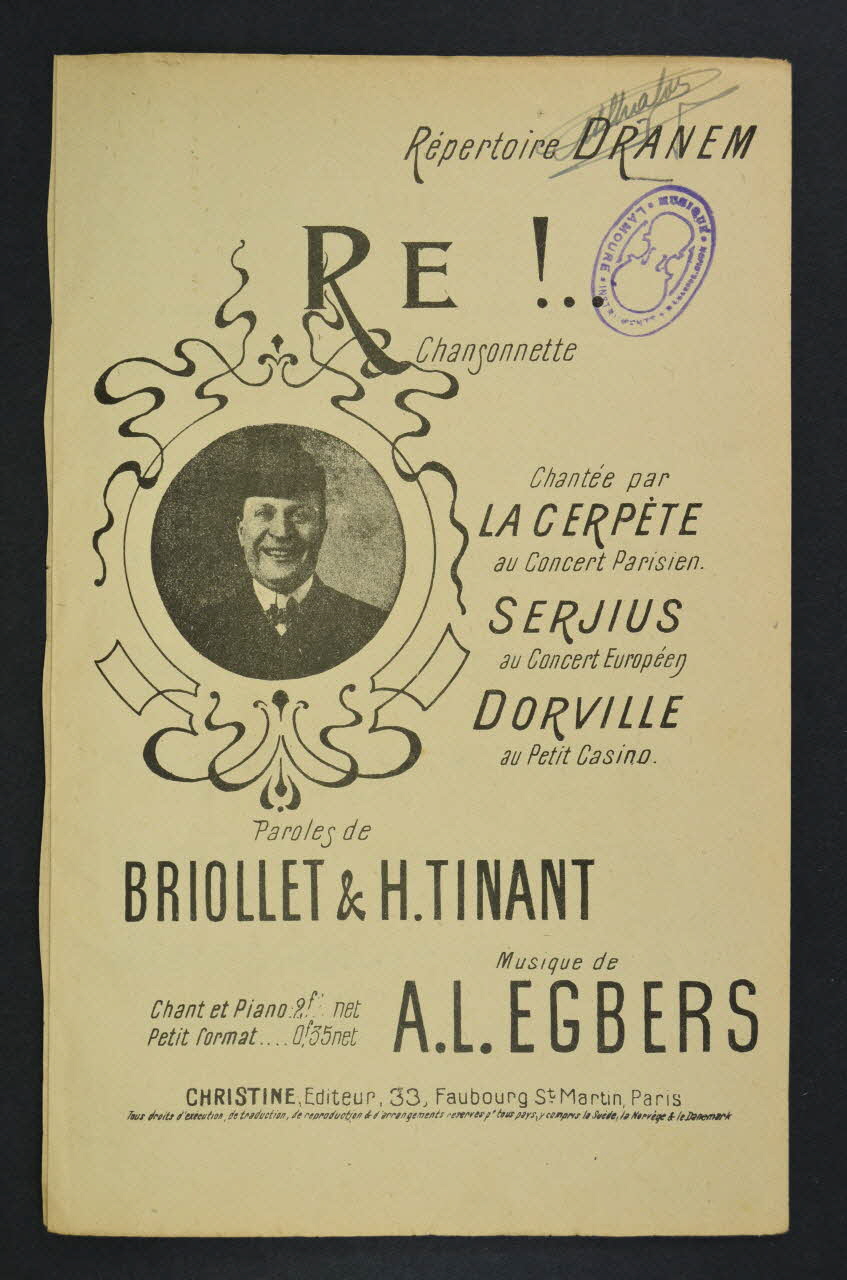 chanson petit format 1966.139.14 Photo Mucem