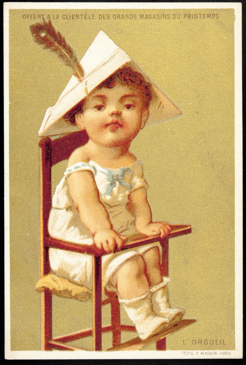 carte réclame L'ORGUEIL 1974.50.221 Photo Mucem