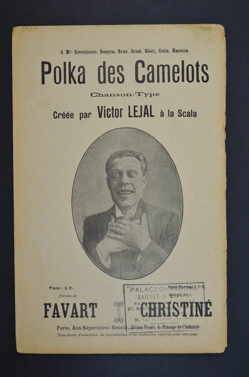 partition de musique petit format 1965.149.105 Photo Mucem