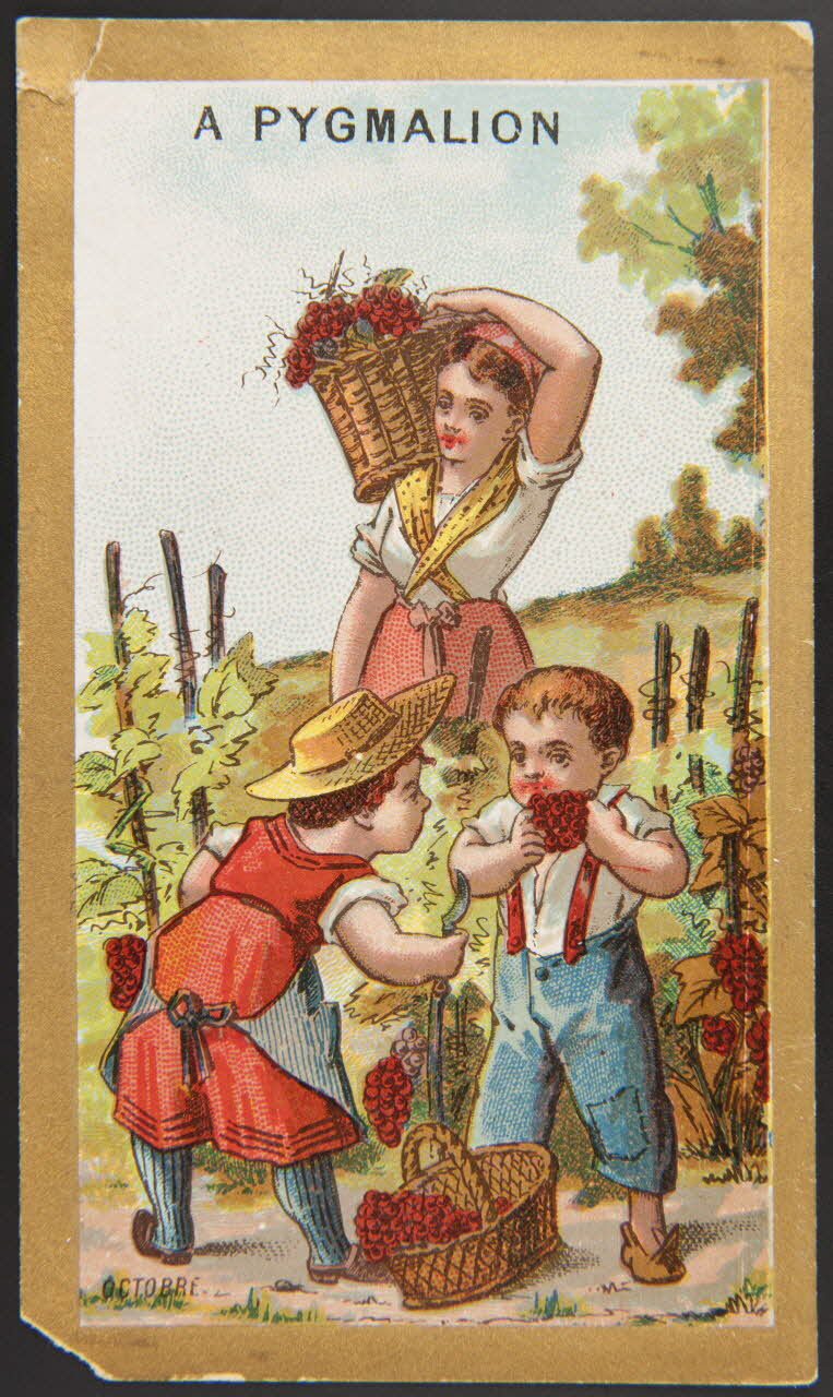 carte réclame OCTOBRE 1974.50.281 Photo Mucem