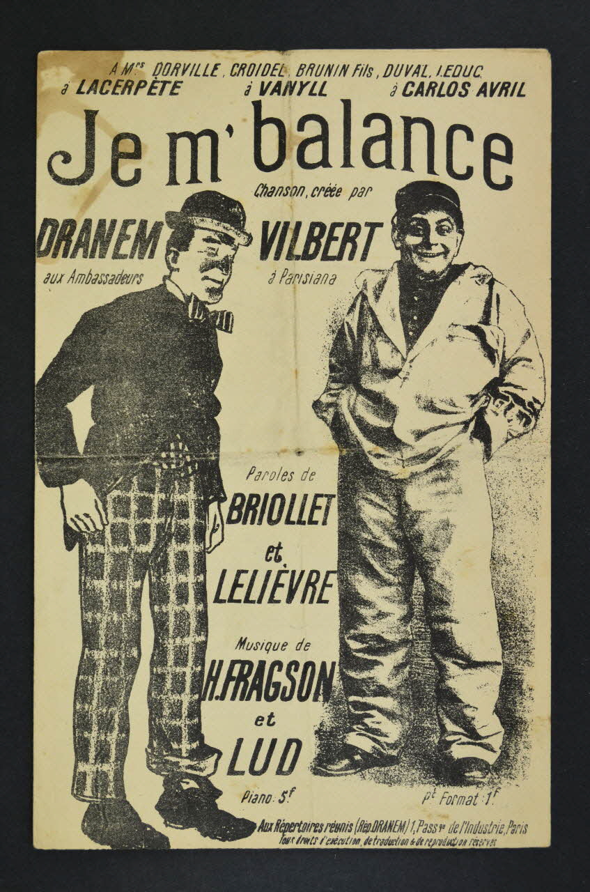 partition de musique petit format 1965.149.106 Photo Mucem