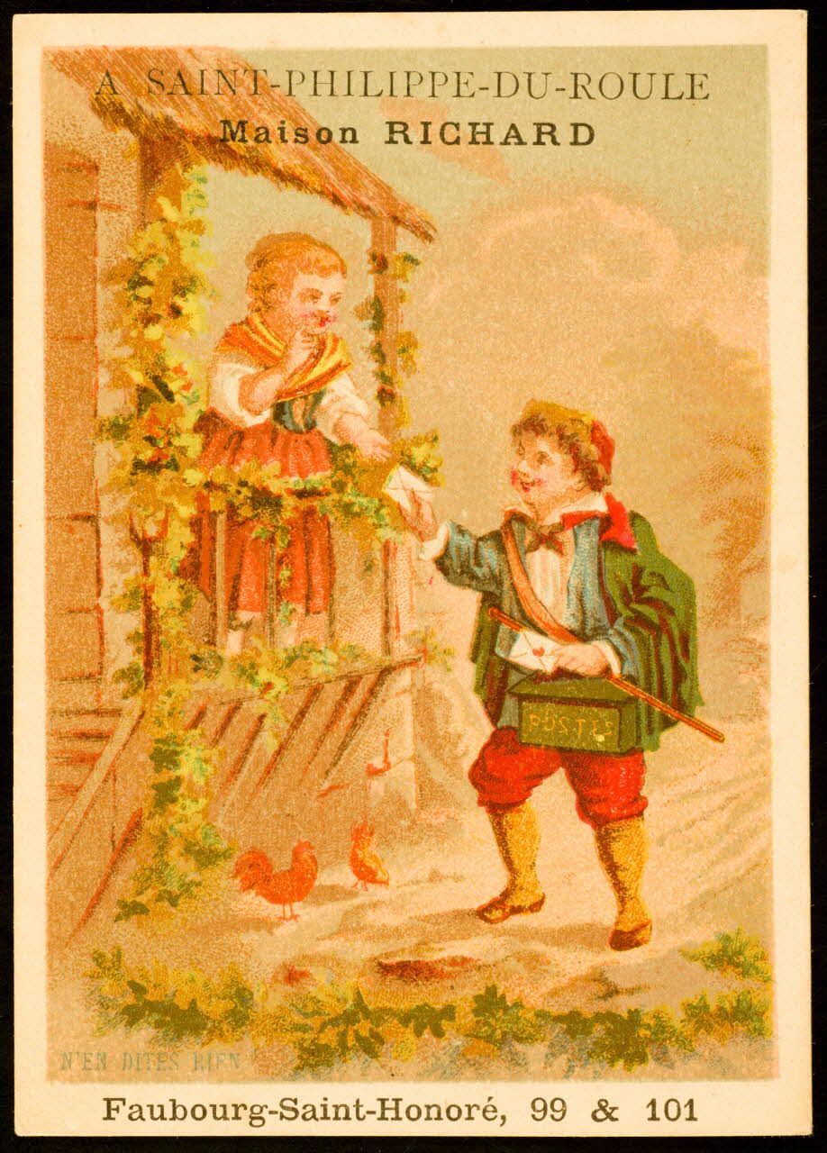 carte réclame chromo 1974.50.373 Photo Mucem