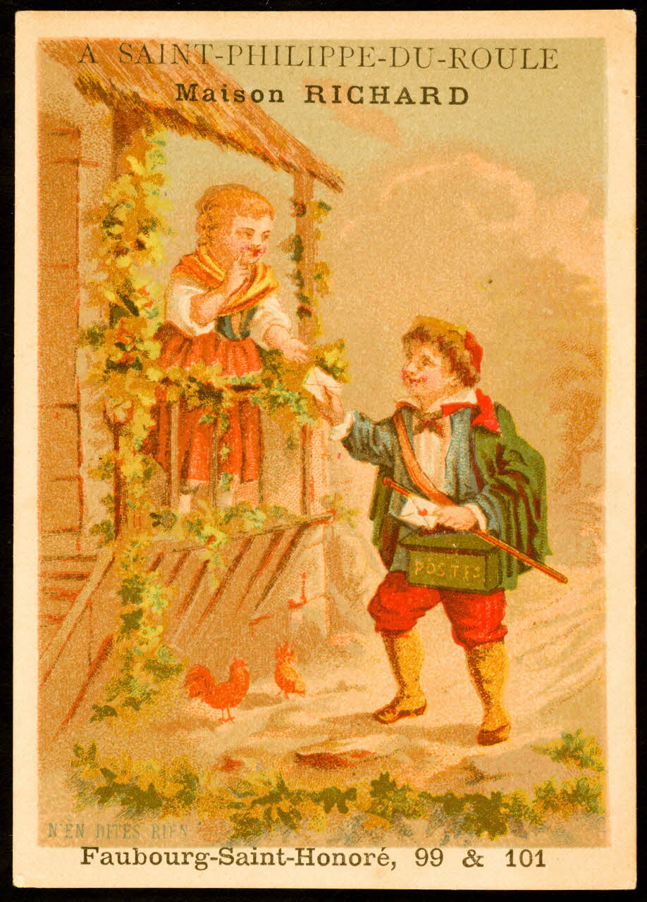 carte réclame chromo 1974.50.374 Photo Mucem