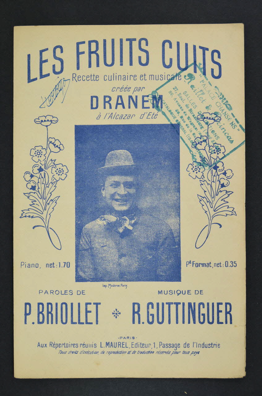 partition de musique petit format 1965.149.109 Photo Mucem