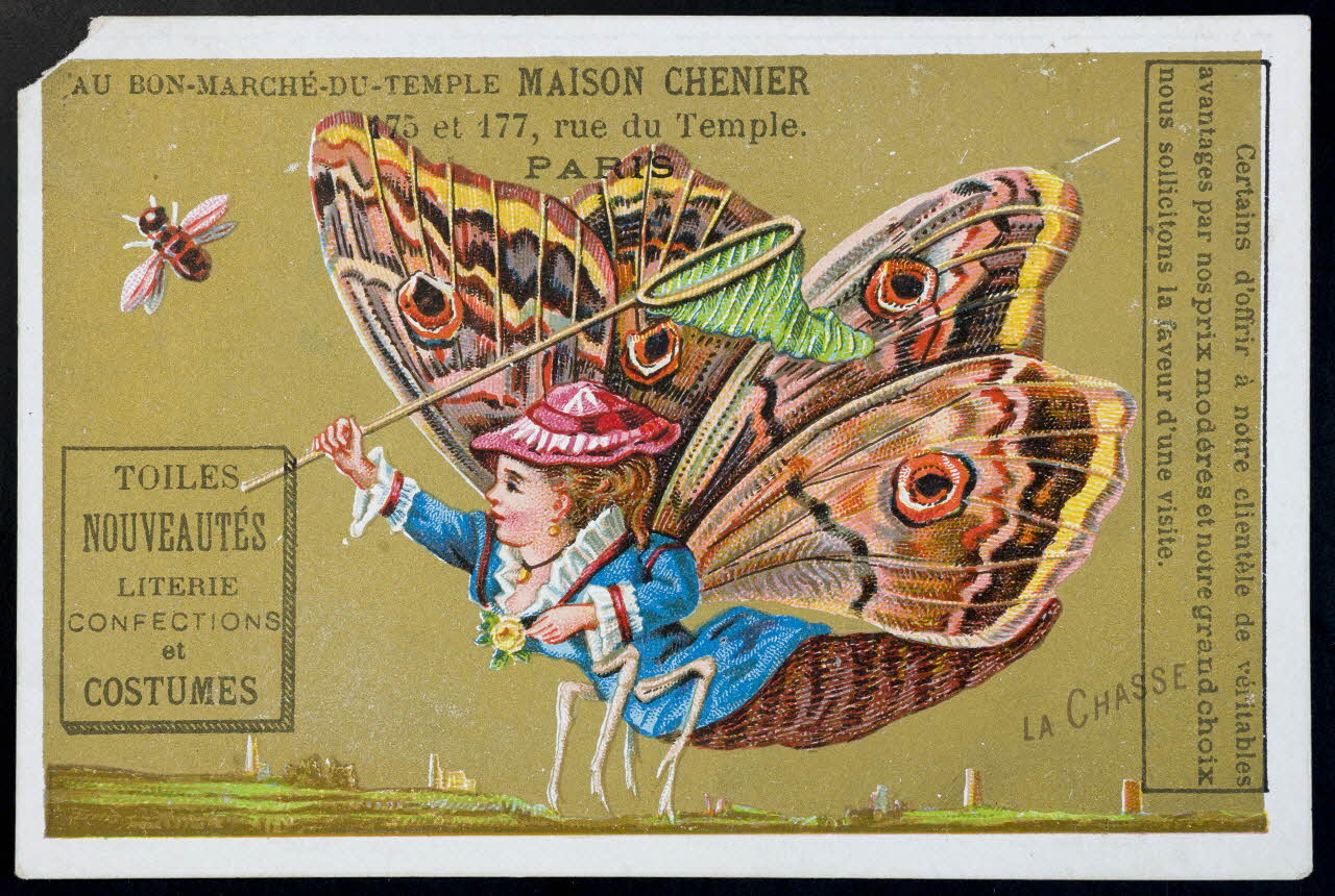 carte réclame LA CHASSE 1974.50.388 Photo Mucem