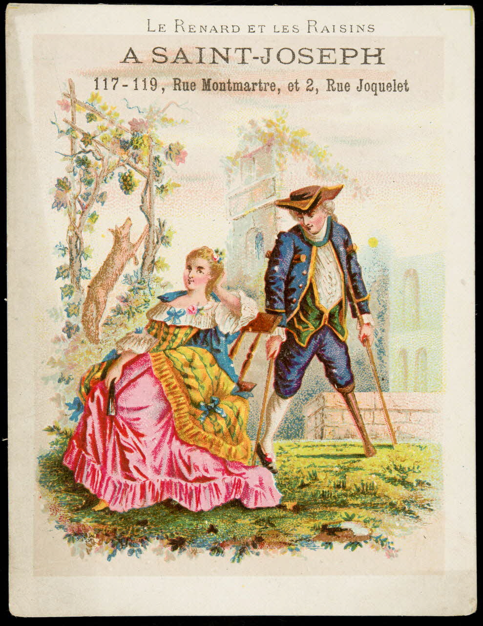 carte réclame chromo 1974.50.425 Photo Mucem