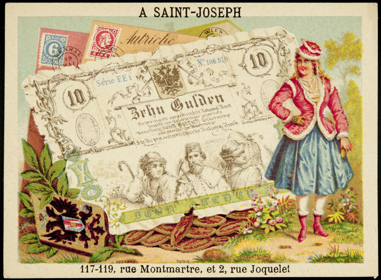 carte réclame Autriche 1974.50.442 Photo Mucem