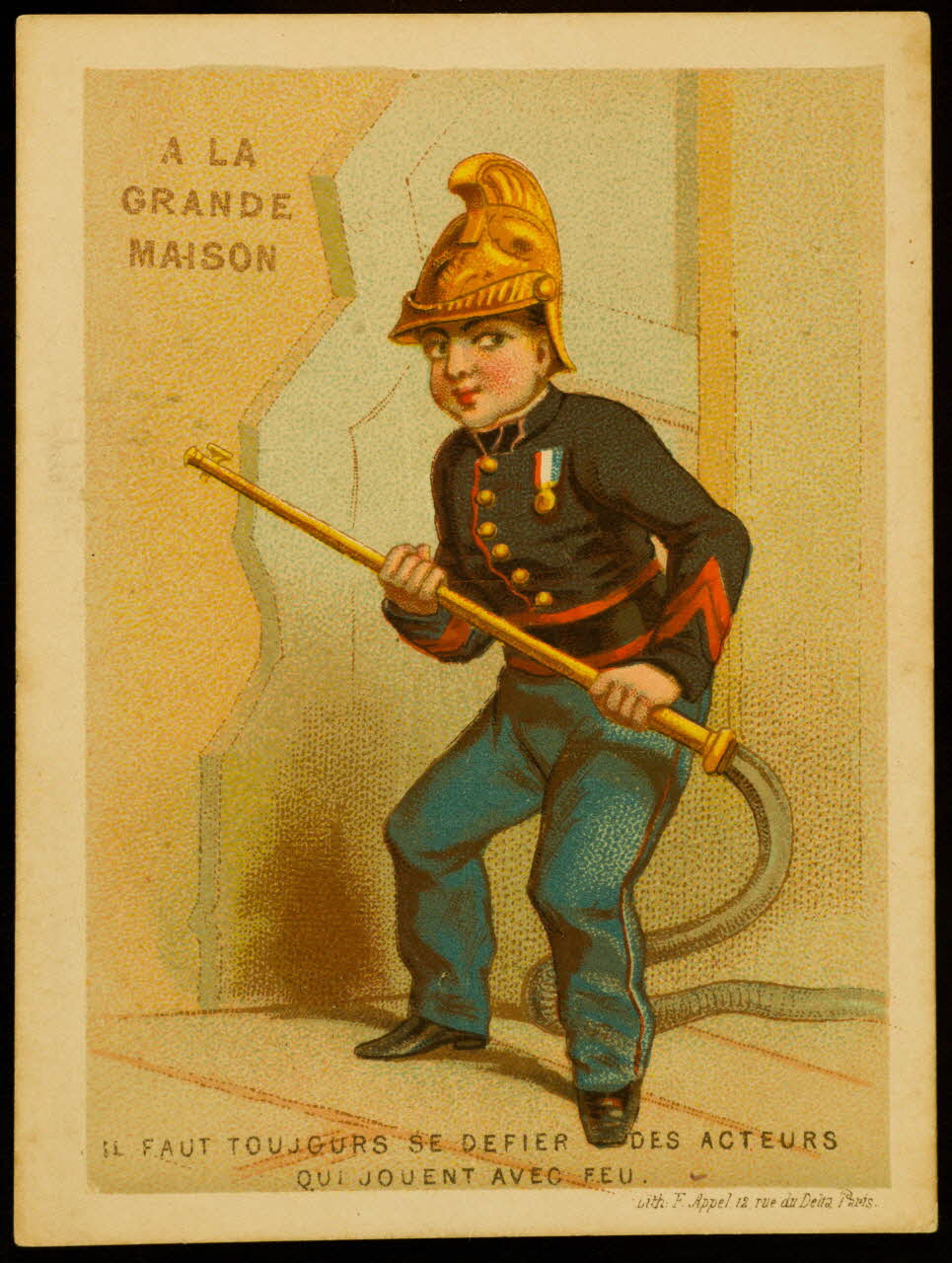 carte réclame chromo 1974.50.468 Photo Mucem