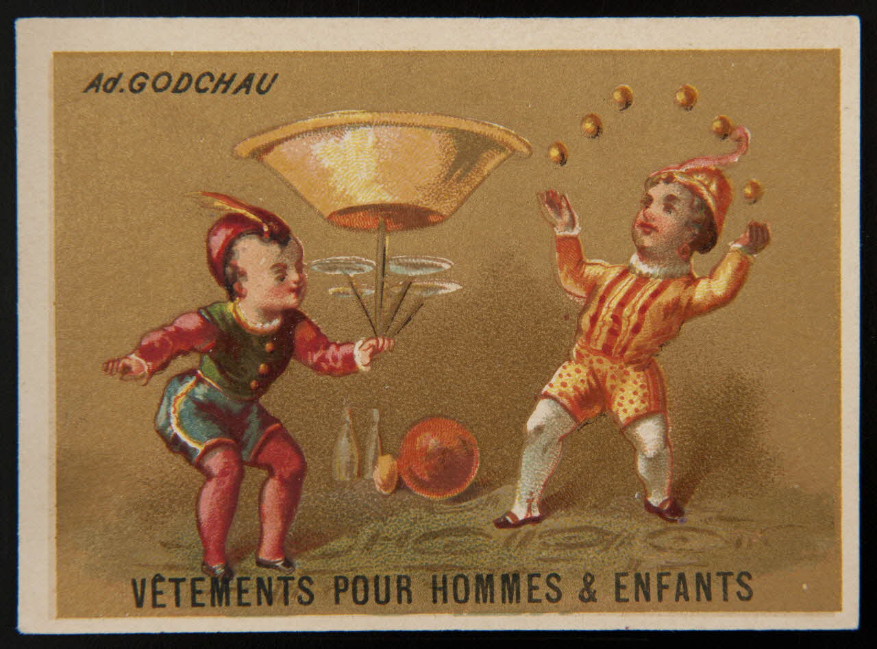 carte réclame Jonglage 1974.50.483 Photo Mucem