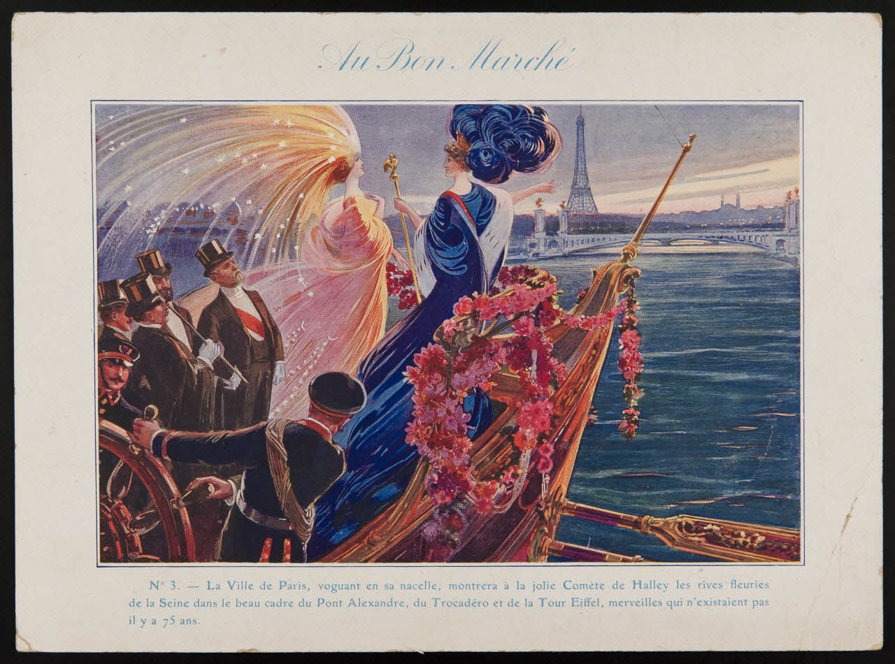 estampe Au Bon Marché 1974.50.558 Photo Mucem