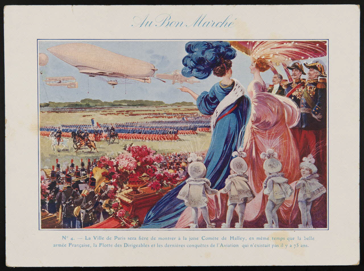 estampe Au Bon Marché 1974.50.559 Photo Mucem