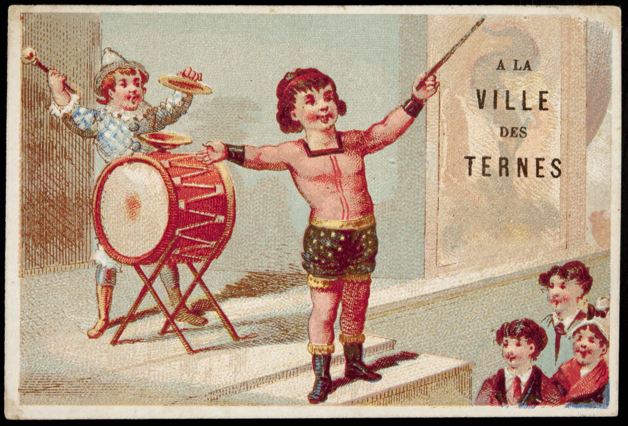 carte réclame Au spectacle 1974.50.594 Photo Mucem