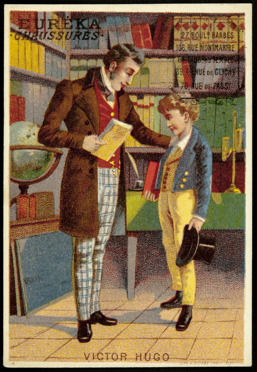 carte réclame VICTOR HUGO 1974.50.599 Photo Mucem