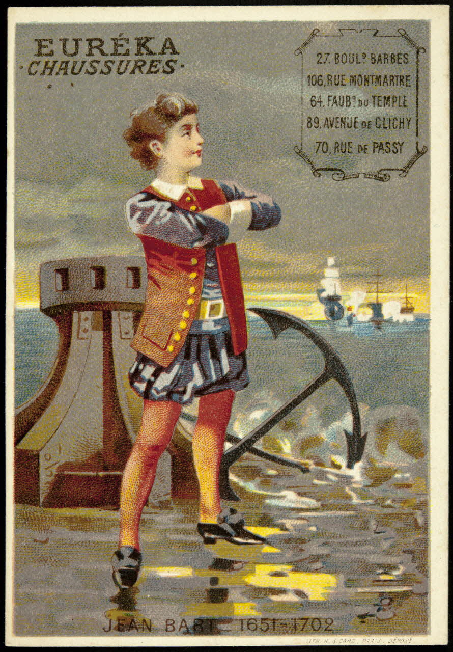 carte réclame JEAN BART 1651-1702 1974.50.610 Photo Mucem