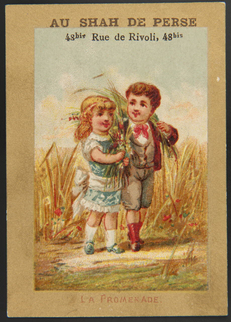 carte réclame LA PROMENADE 1974.50.652 Photo Mucem