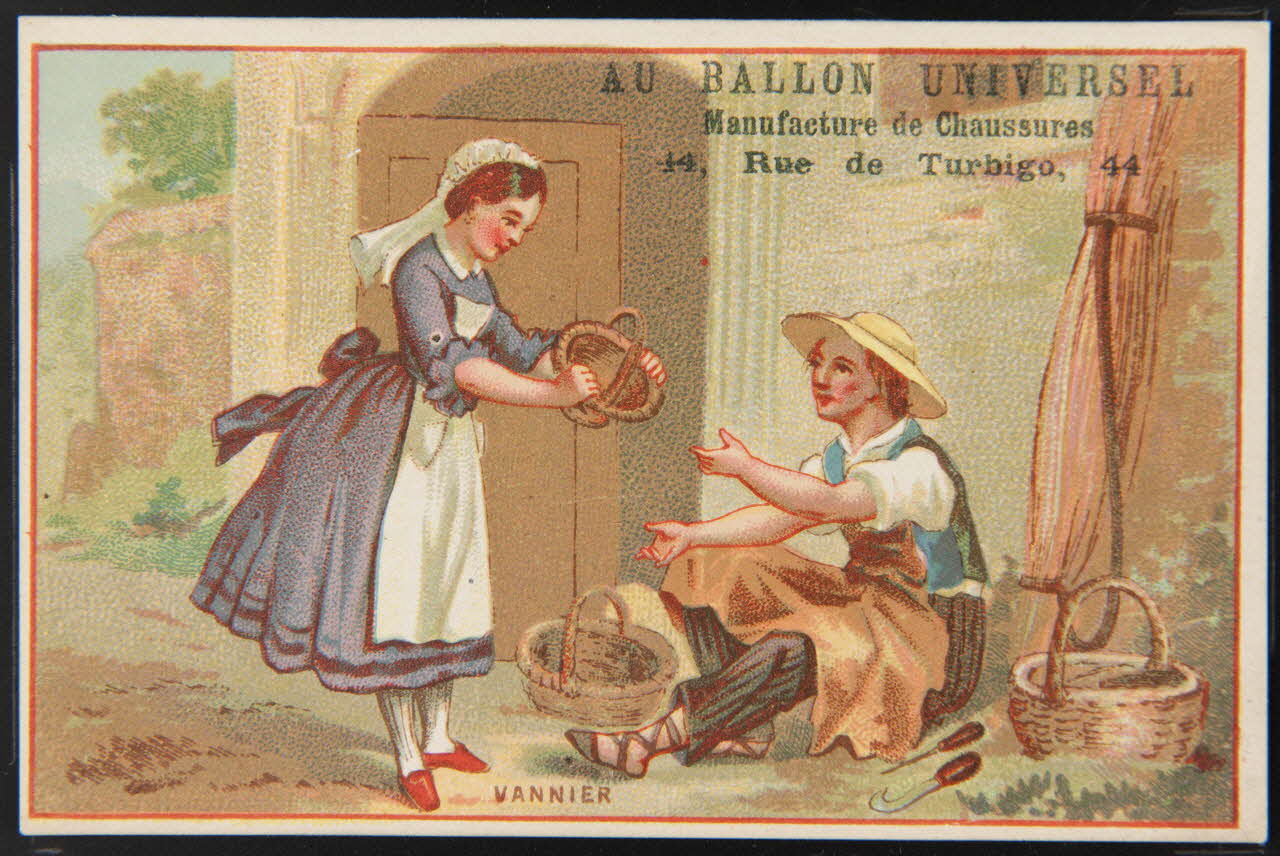 carte réclame VANNIER 1974.50.656 Photo Mucem