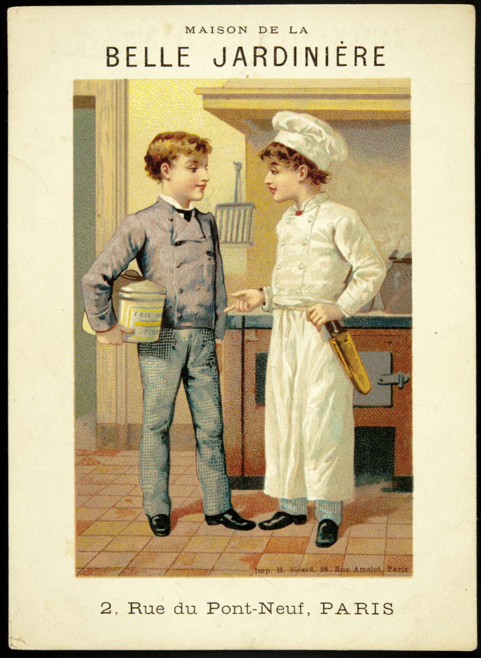 carte réclame Cuisinier 1974.50.66 Photo Mucem