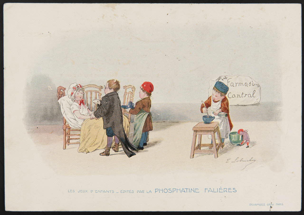 estampe LES JEUX D'ENFANTS 1974.50.710 Photo Mucem