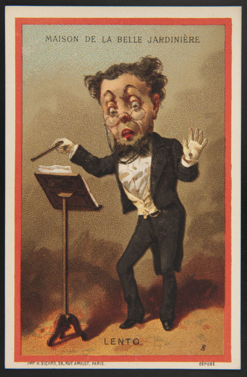 carte réclame LENTO 1974.50.74 Photo Mucem