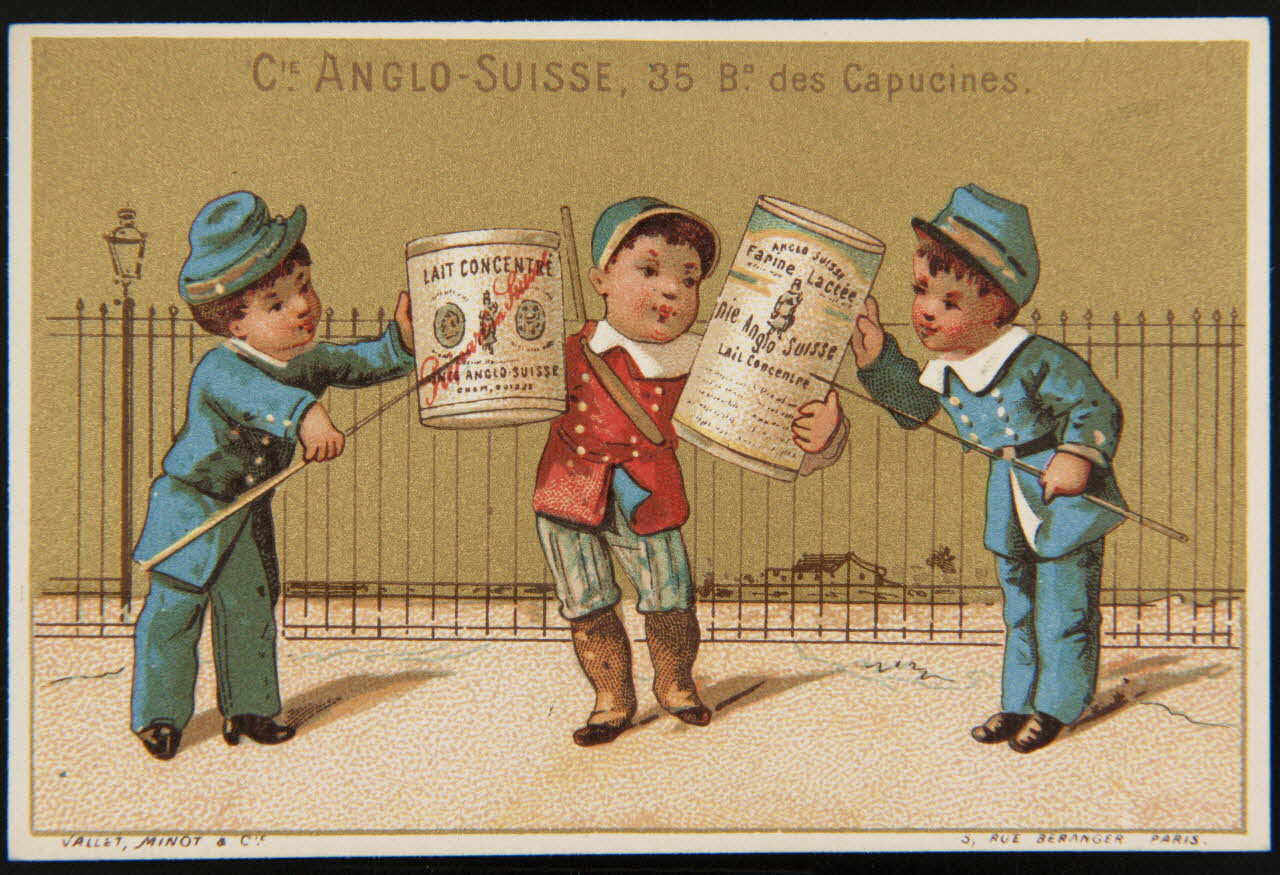 carte réclame Contrôle policier 1974.50.766 Photo Mucem