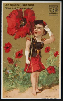 carte réclame FRANCE  COQUELICOT 1974.50.785  Photo Mucem