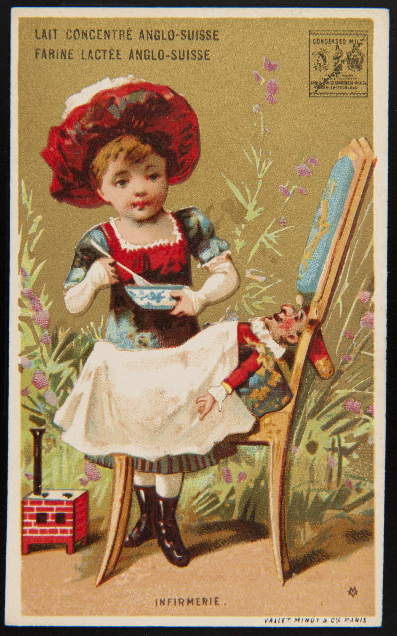 carte réclame INFIRMERIE. 1974.50.800 Photo Mucem