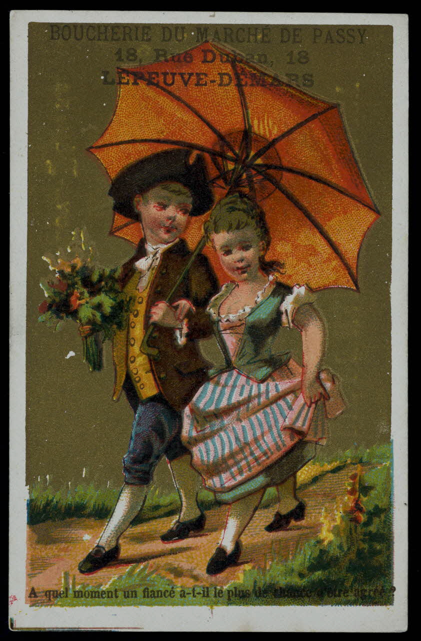 carte réclame chromo 1974.50.821 Photo Mucem