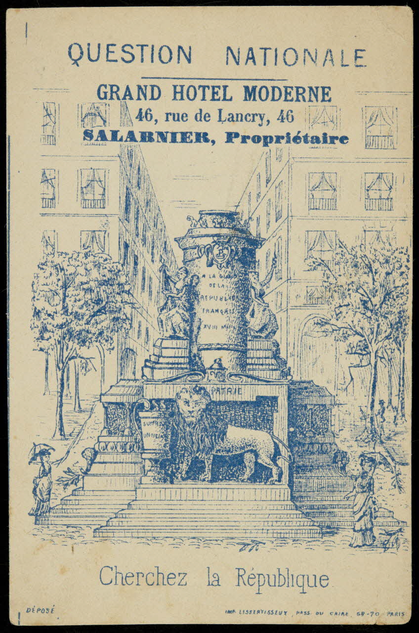 carte réclame chromo 1974.50.837 Photo Mucem