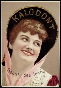 carte réclame Beauté des dents 1974.50.867  Photo Mucem