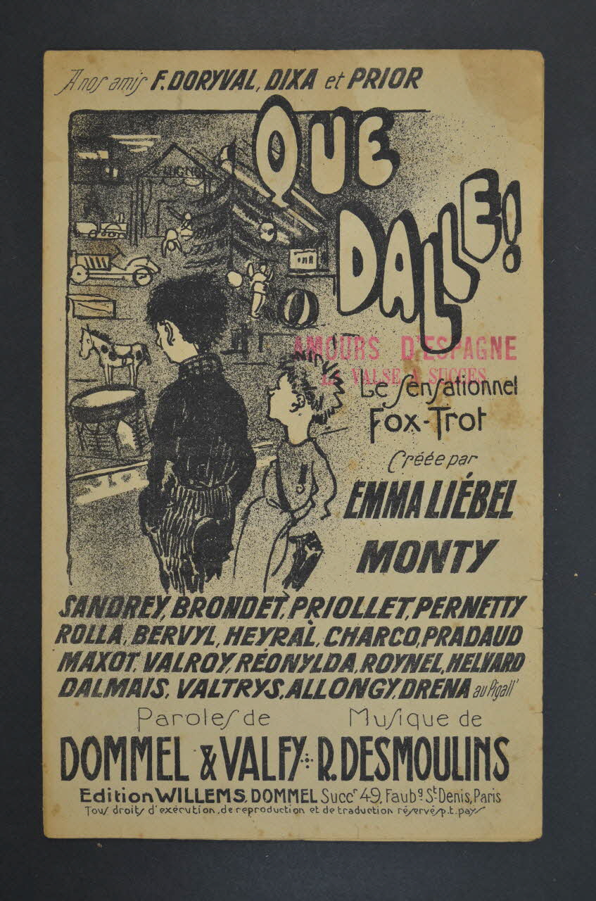 chanson petit format 1966.139.28 Photo Mucem