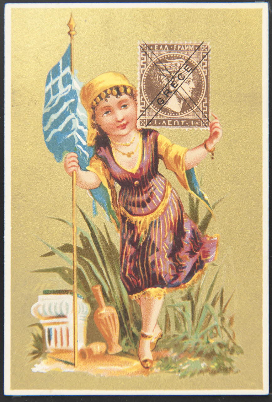 carte réclame GRECE 1974.50.941 Photo Mucem