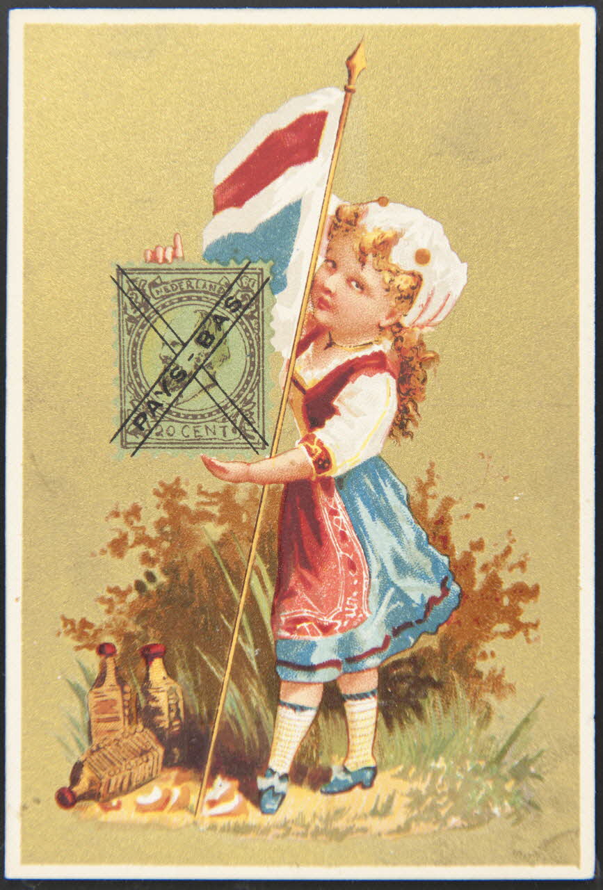 carte réclame PAYS-BAS 1974.50.943 Photo Mucem