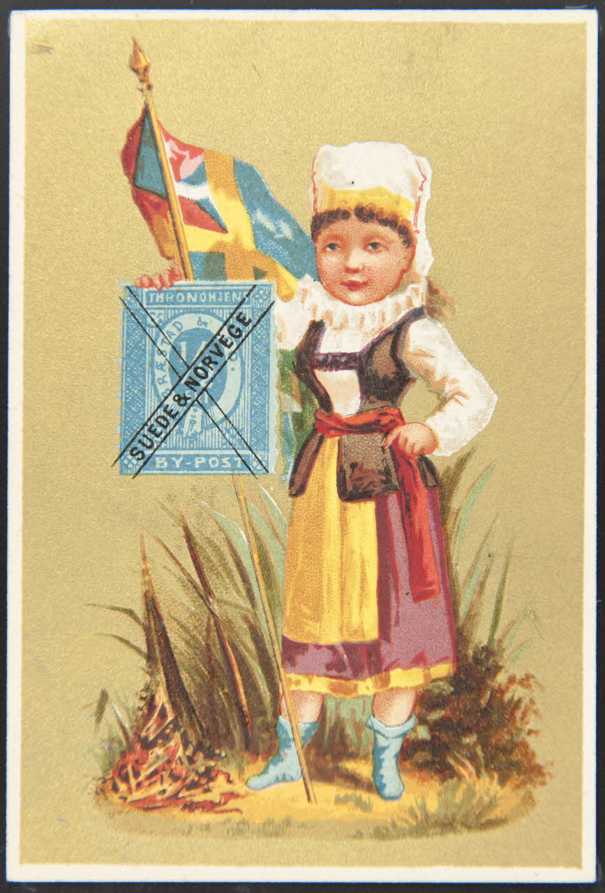 carte réclame SUEDE & NORVEGE 1974.50.946 Photo Mucem