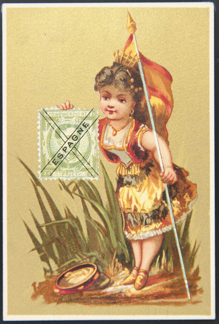 carte réclame erreur inventaire ESPAGNE 1974.50.949 Photo Mucem