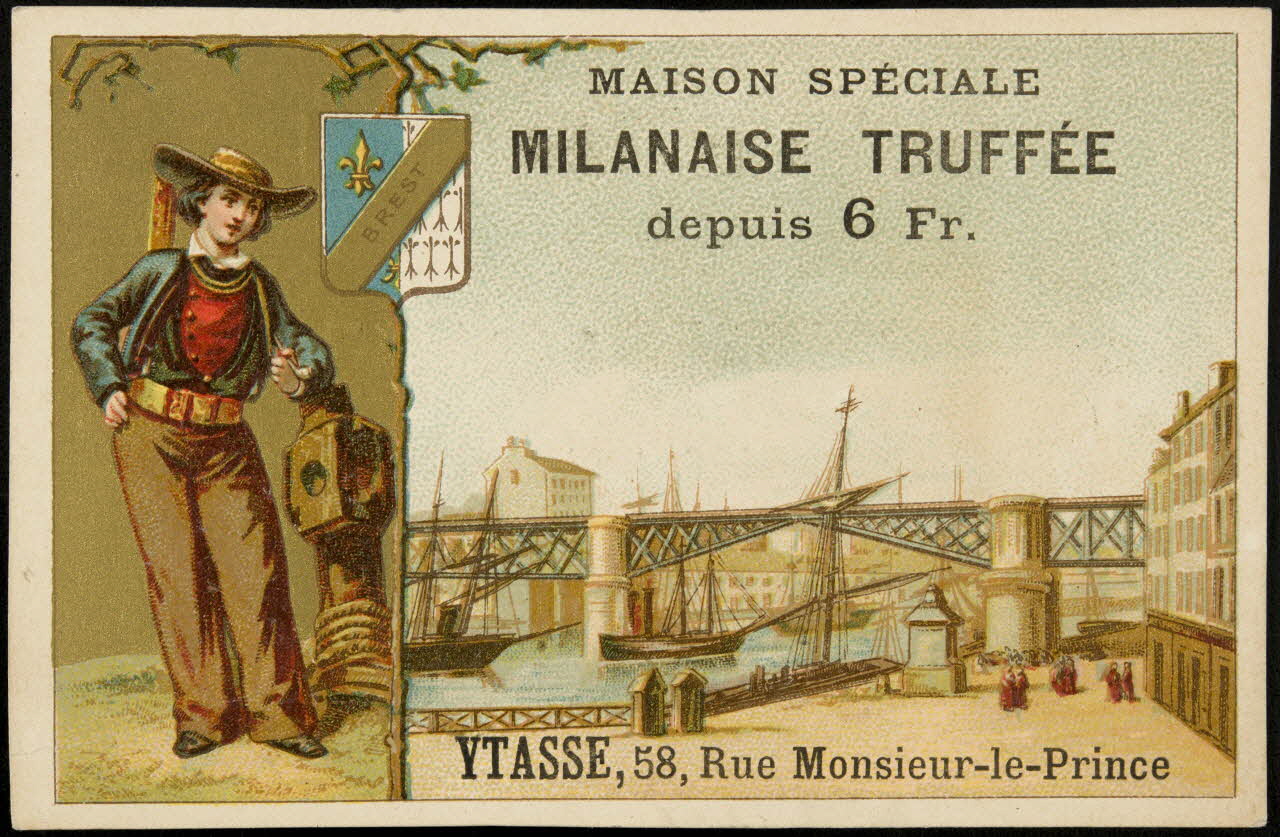 carte réclame chromo 1974.50.965 Photo Mucem