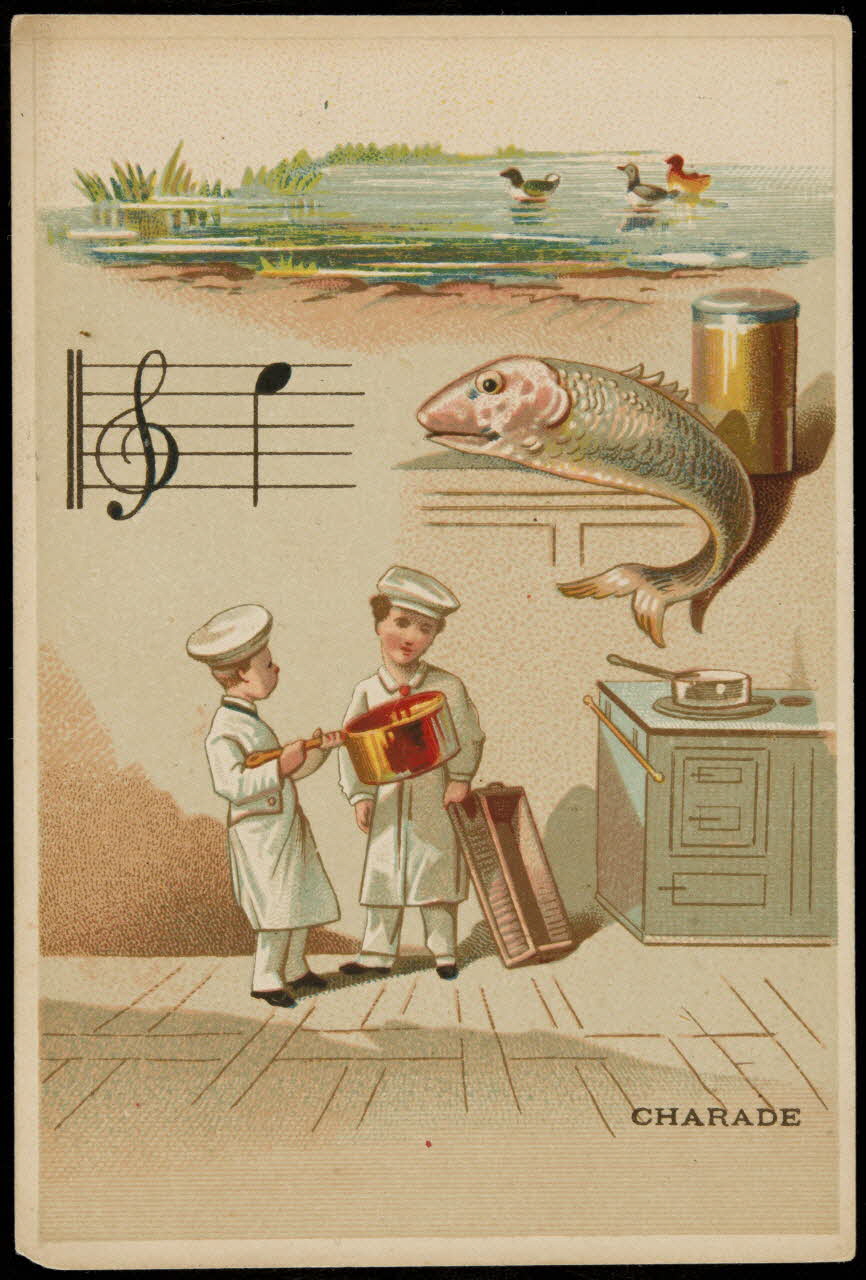 carte réclame chromo 1974.50.996 Photo Mucem