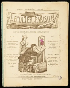 Album L'ECOLIER PARISIEN  SIMPLES MODELES de DESSIN AVEC ESQUISSE 1974.53.54.1/14 Photo Mucem