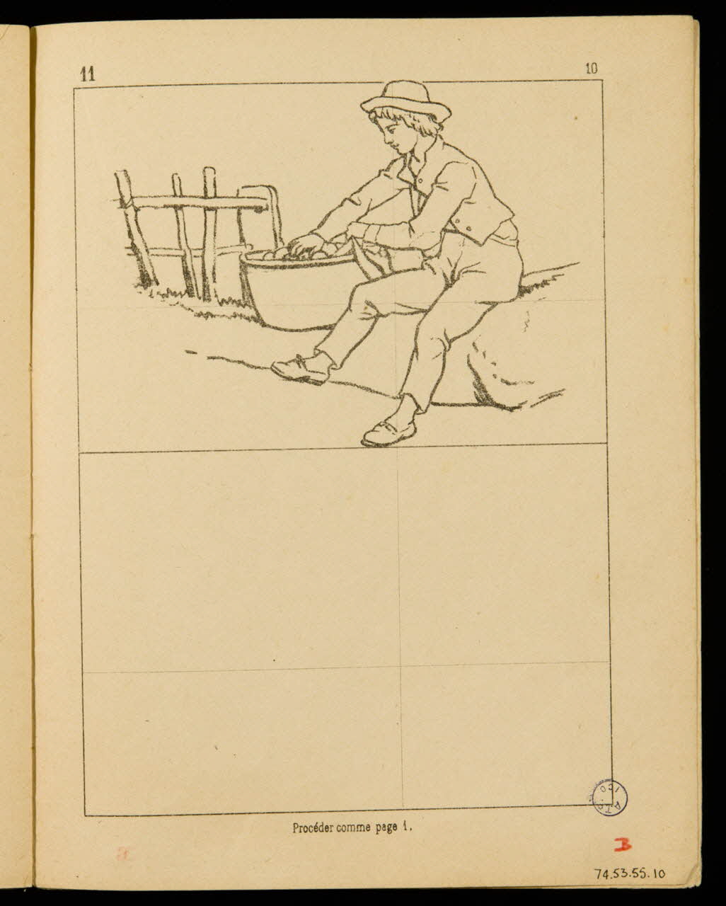 album Jeune homme triant des fruits 1974.53.55.10 Photo Mucem