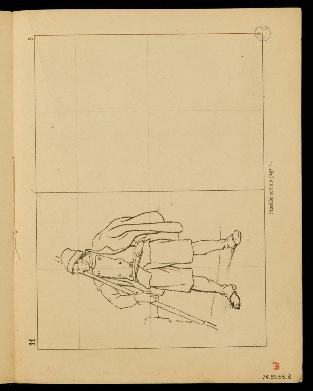 album Esquisse de pâtre 1974.53.55.8  Photo Mucem