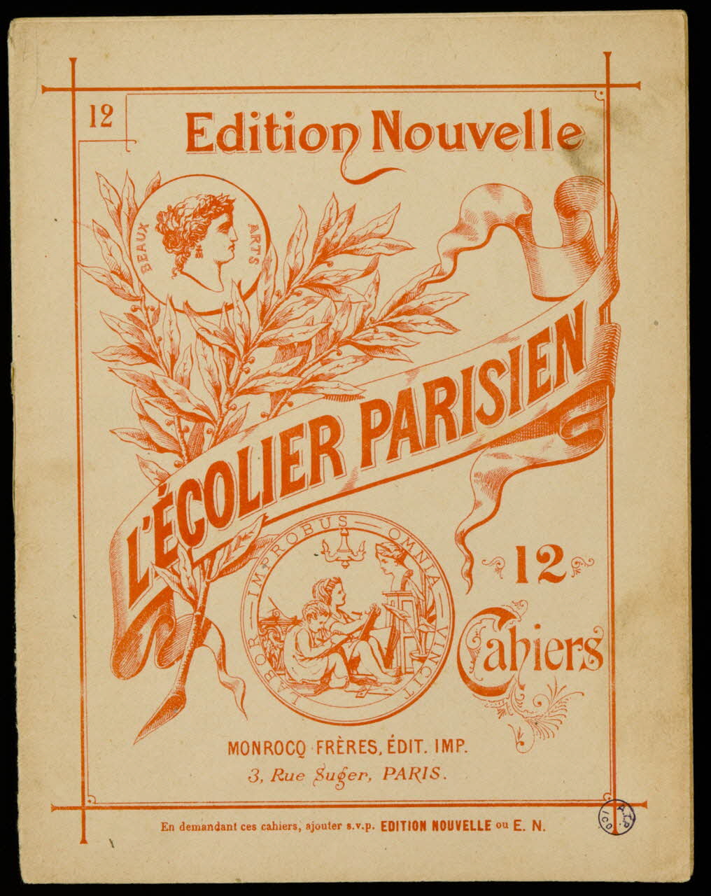 Album L'ECOLIER PARISIEN 1974.53.56.1/14 Photo Mucem