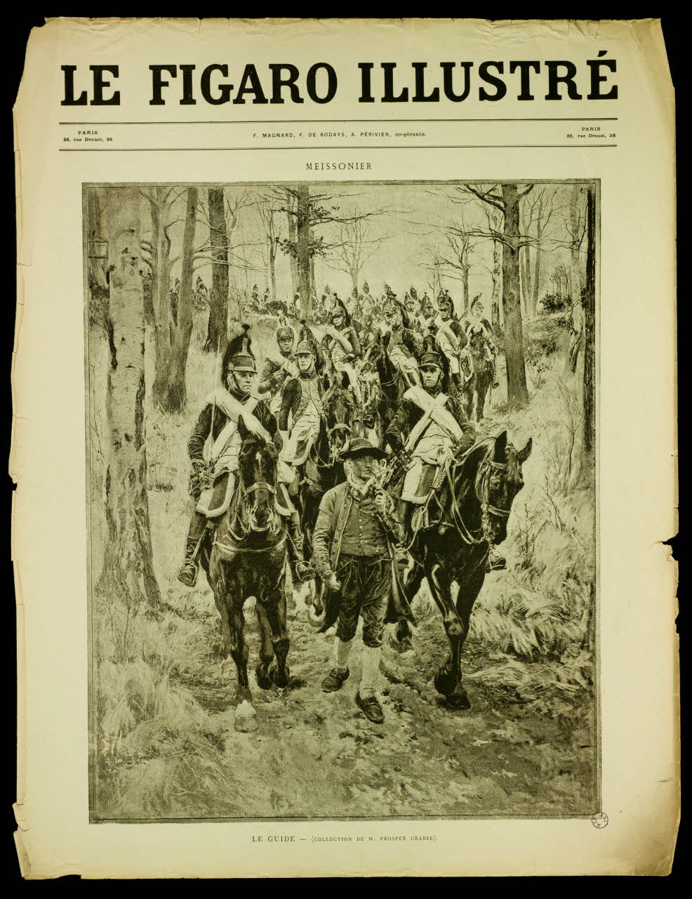 estampe LE FIGARO ILLUSTRE 1974.55.21 Photo Mucem