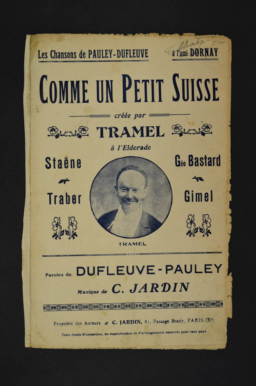 chanson petit format 1966.139.32 Photo Mucem