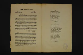 chanson petit format 1966.139.32 Photo Mucem