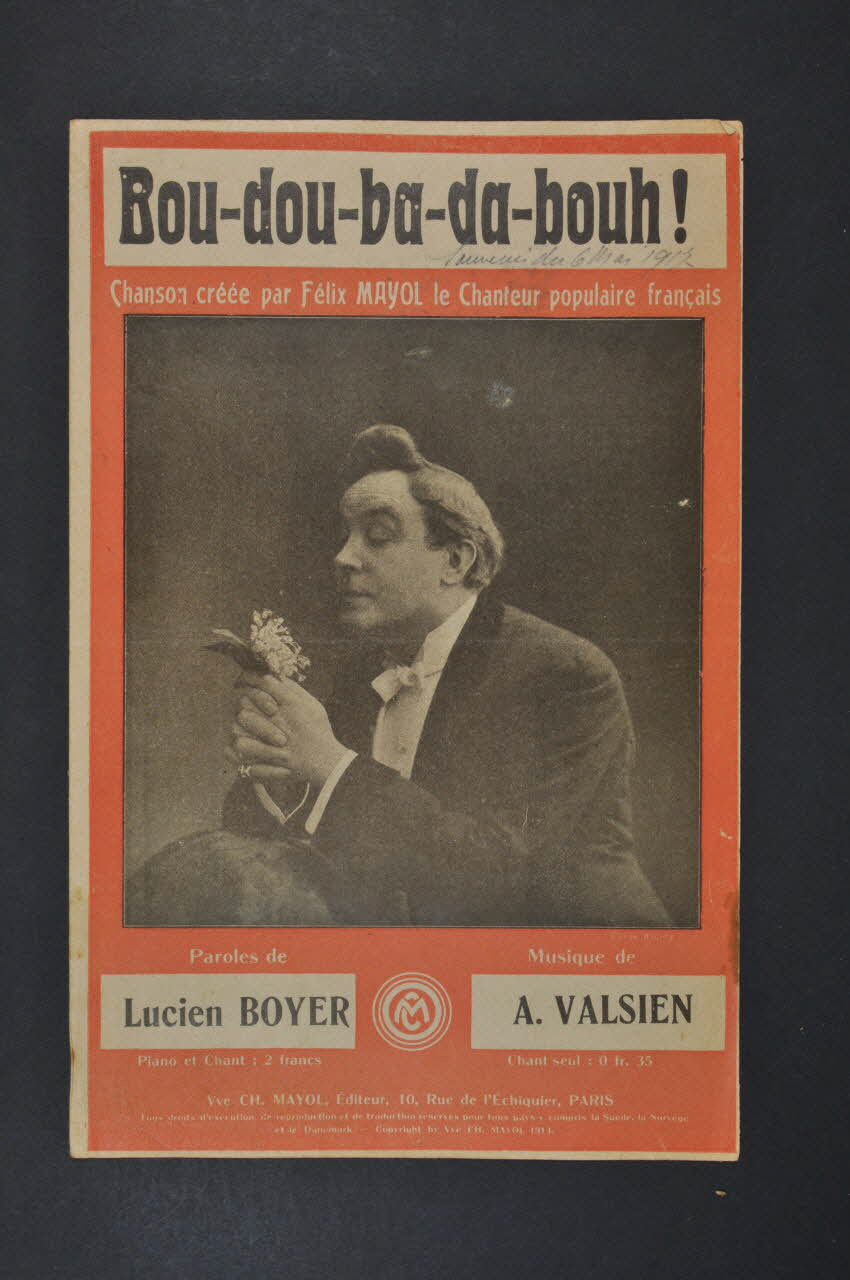 partition de musique petit format 1965.149.27 Photo Mucem