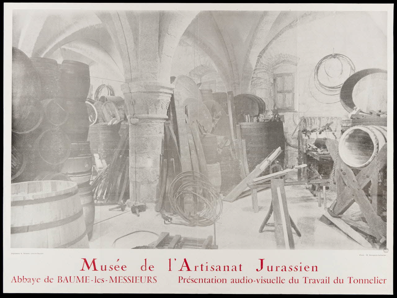 affiche Musée de l'Artisanat Jurassien 1974.65.44 Photo Mucem